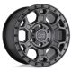 Jantă din aluminiu 17x8 ET45 5x160 Matte Gunmetal W/ Black Bolts Midhill Black Rhino