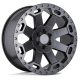 Jantă din aluminiu 17x9 ET12 6x135 Matte Gunmetal Warlord Black Rhino