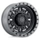 Jantă din aluminiu 17x9.5 ET-18 5x127 Textured Matte Gunmetal Abrams Black Rhino