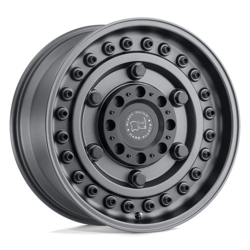 Jantă din aluminiu 17x9.5 ET6 8x165.1 Gun Black Armory Black Rhino