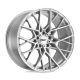 Alumínium felni 18x8.5 ET40 5x114.3 Sebring Silver W/ Mirror CUT Face TSW