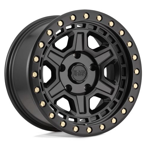 Jantă din aluminiu 18x9.5 ET12 6x139,7 Matte Black W/ Brass Bolts Reno Black Rhino