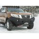 Bară de protecție față RIVAL4x4 din aluminiu cu suport pentru troliu pentru Nissan Navara D23 NP300 2015->