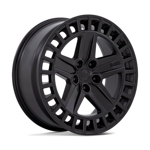 Jantă din aluminiu 20x8.5 ET25 5x127 Matte Black Alston Black Rhino