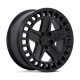 Jantă din aluminiu 20x8.5 ET25 5x120 Matte Black Alston Black Rhino