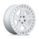 Jantă din aluminiu 20x8.5 ET25 5x120 Gloss White Alston Black Rhino