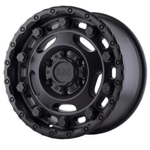 Jantă din aluminiu 18x8 ET45 6x130 Matte Black Glacier Black Rhino