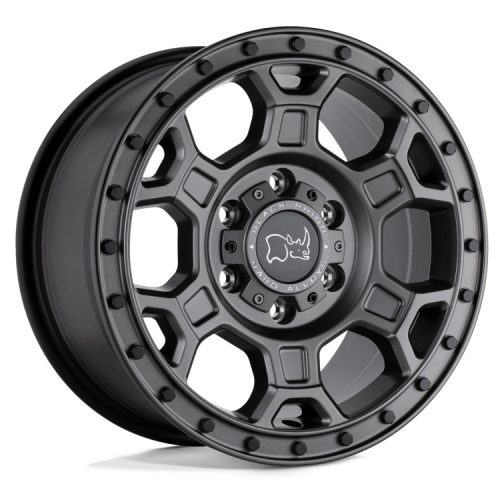 Jantă din aluminiu 16x8 ET45 5x160 Matte Gunmetal W/ Black Bolts Midhill Black Rhino