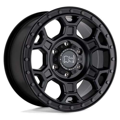 Jantă din aluminiu 16x8 ET45 6x130 Matte Black W/ Gunmetal Bolts Midhill Black Rhino