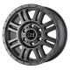 Jantă din aluminiu 16x8 ET45 6x130 Matte Gunmetal Yellowstone Black Rhino