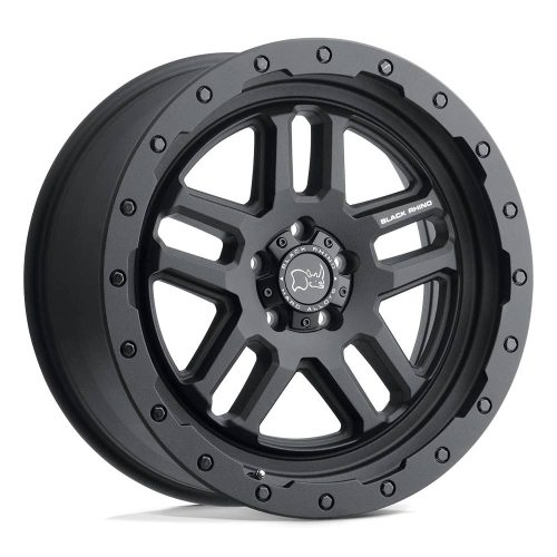 Jantă din aluminiu 17x8 ET38 6x130 Textured Matte Black Barstow Black Rhino