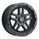 Jantă din aluminiu 17x8 ET38 6x130 Textured Matte Black Barstow Black Rhino