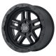 Jantă din aluminiu 17x8 ET52 6x130 Matte Black Barstow Black Rhino