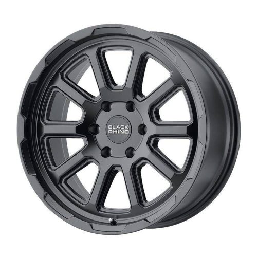 Jantă din aluminiu 17x8 ET10 5x114.3 Matte Black Chase Black Rhino