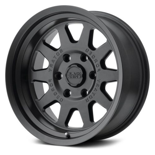 Jantă din aluminiu 17x8 ET45 6x130 Matte Black RF Stadium Black Rhino