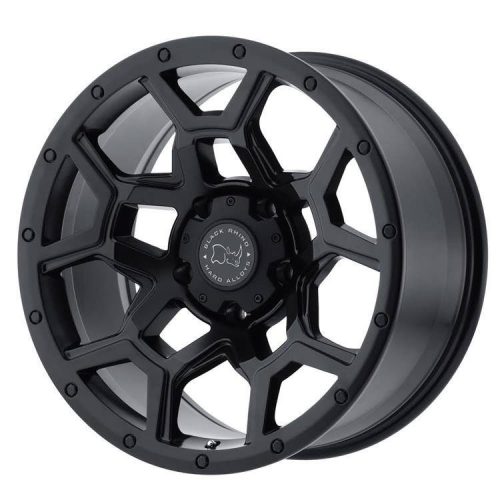 Jantă din aluminiu 17x8 ET30 5x127 Matte Black Overland Black Rhino