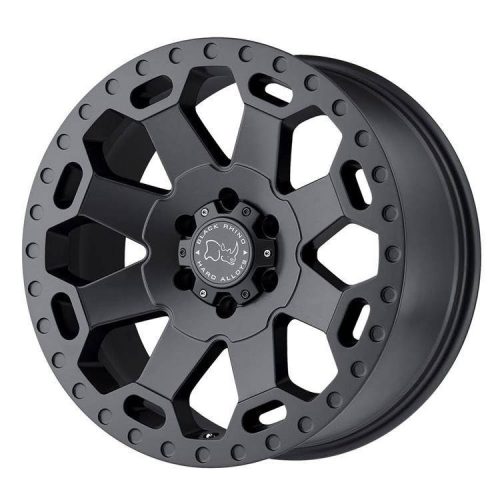 Jantă din aluminiu 17x8 ET35 5x114.3 Matte Gunmetal Warlord Black Rhino