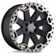 Jantă din aluminiu 17x8 ET52 6x130 Matte Black W/ Machined Dark Tint Warlord Black Rhino