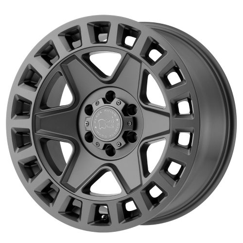 Jantă din aluminiu 17x8 ET52 6x130 Matte Gunmetal York Black Rhino