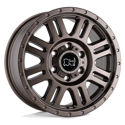 Jantă din aluminiu 17x8 ET45 6x130 Matte Bronze Yellowstone Black Rhino