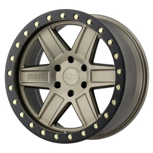 Jantă din aluminiu 17x9 ET12 6x139,7 Matte Bronze/Black Attica Black Rhino