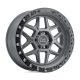 Jantă din aluminiu 17x9 ET0 5x127 Battleship Gray W/ Black Ring Kelso Black Rhino