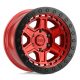 Jantă din aluminiu 17x9 ET0 5x127 Candy RED W/ Black Ring & Bolts Reno Black Rhino