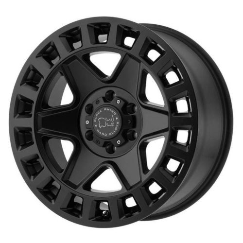 Jantă din aluminiu 17x9 ET-12 5x127 Matte Black York Black Rhino