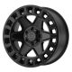 Jantă din aluminiu 17x9 ET-12 5x127 Matte Black York Black Rhino