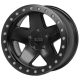 Jantă din aluminiu 17x9.5 ET-18 5x127 Matte Black Crawler Black Rhino