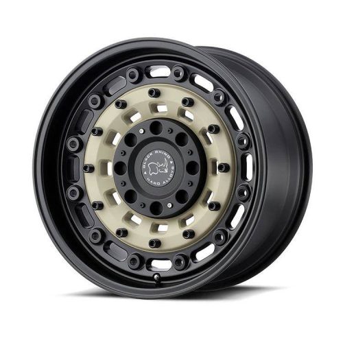 Jantă din aluminiu 18x8 ET30 5x127 Black/Sand Arsenal Black Rhino