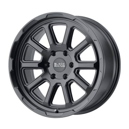 Jantă din aluminiu 18x8 ET10 5x114.3 Matte Black Chase Black Rhino