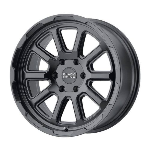 Jantă din aluminiu 18x8 ET10 5x127 Matte Black Chase Black Rhino