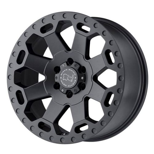 Jantă din aluminiu 18x8 ET30 5x127 Matte Gunmetal Warlord Black Rhino