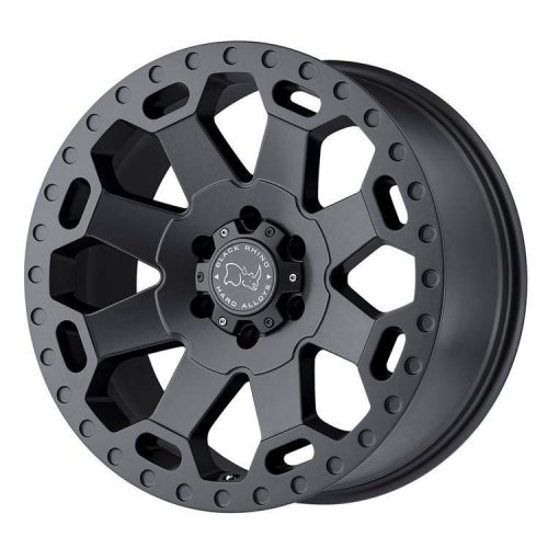 Jantă din aluminiu 18x8 ET35 5x114.3 Warlord Matte Gunmetal Black Rhino