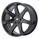 Jantă din aluminiu 18x8.5 ET35 5x120 Matte Black Mozambique Black Rhino