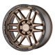 Jantă din aluminiu 18x9 ET-18 5x127 Matte Bronze/Black Lip Edge Apache Black Rhino