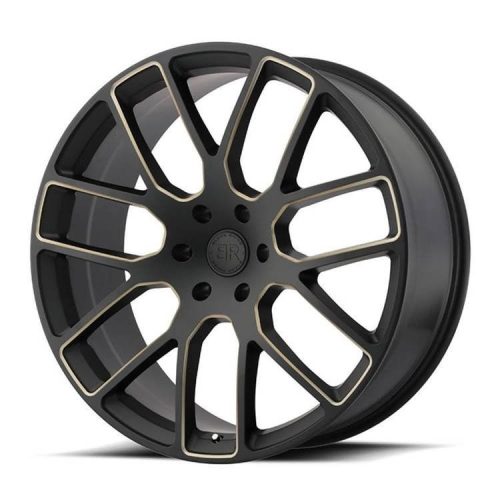 Jantă din aluminiu 20x9 ET0 6x139,7 Matte Black/Dark Tint Milled Kunene Black Rhino