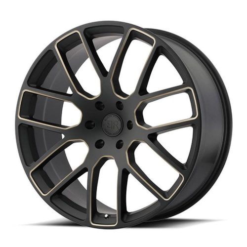 Jantă din aluminiu 20x9 ET20 5x139.7 Kunene Matte Black/Dark Tint Milled Black Rhino