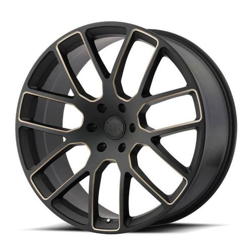 Jantă din aluminiu 20x9 ET25 5x150 Matte Black/Dark Tint Milled Kunene Black Rhino