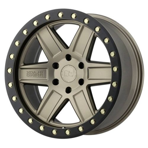 Jantă din aluminiu 20x9.5 ET0 5x139.7 Matte Bronze Attica Black Rhino