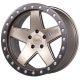 Jantă din aluminiu 20x9.5 ET12 6x135 Matte Bronze Crawler Black Rhino