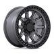 Jantă din aluminiu 17x8.5 ET34 5x114.3 Matte Gunmetal W/ Matte Black LIP Calico Black Rhino