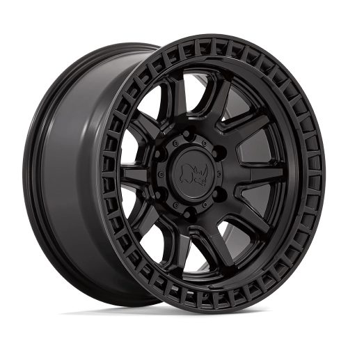 Jantă din aluminiu 17x8.5 ET34 5x120 Matte Black Calico Black Rhino