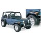 Fender Flares BUSHWACKER Cut-Out - Jeep Wrangler YJ