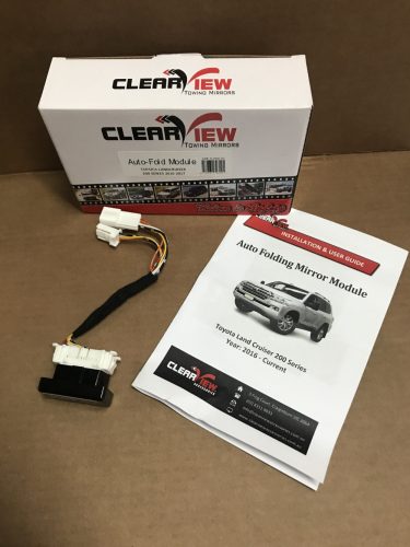 ClearView Modul de pliere automată pentru oglinzi pliabile pentru Toyota Land Cruiser 200 (2016-)