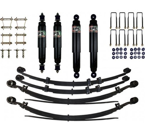 Suspensii EFS +40 mm kit înălțare șasiu Nissan Patrol 160 scurt 3 uși 1984-1988 faruri pătrate