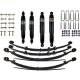 Suspensii EFS +40 mm kit înălțare șasiu Nissan Patrol 160 scurt 3 uși 1984-1988 faruri pătrate