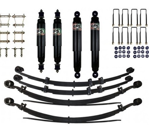 Suspensii EFS +40 mm kit înălțare șasiu Nissan Patrol 160 lung 5 uși 1980-1983 faruri rotunde