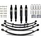 Suspensii EFS +40 mm kit înălțare șasiu Nissan Patrol 160 lung 5 uși 1980-1983 faruri rotunde